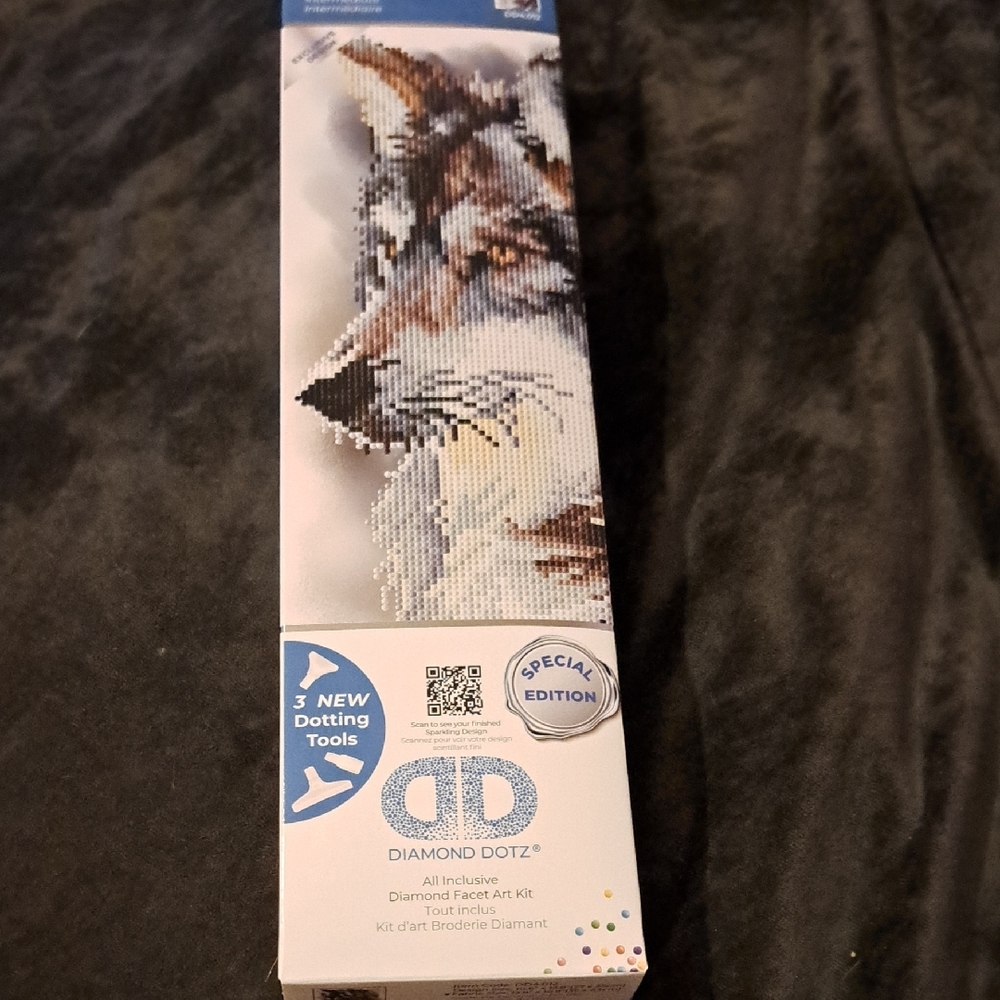 Diamond Dotz Wolf Art Kit